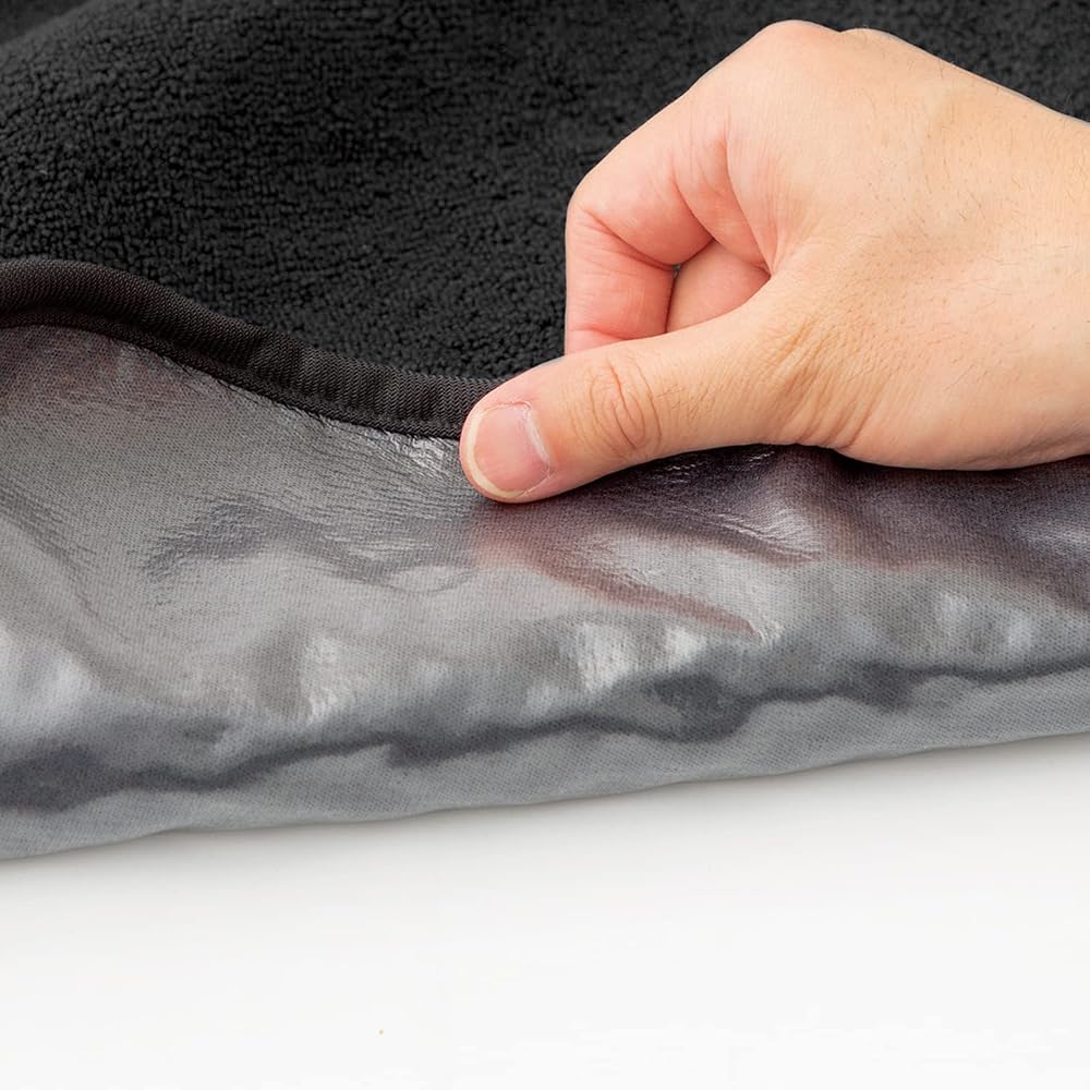 Bonform Seat Cover Water Absorbent Waterproof Front Seat Black 4042-10BK