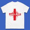 England London St. George Cross Flag England Cross Sign UK Patriotism Gift Mens Tee Top