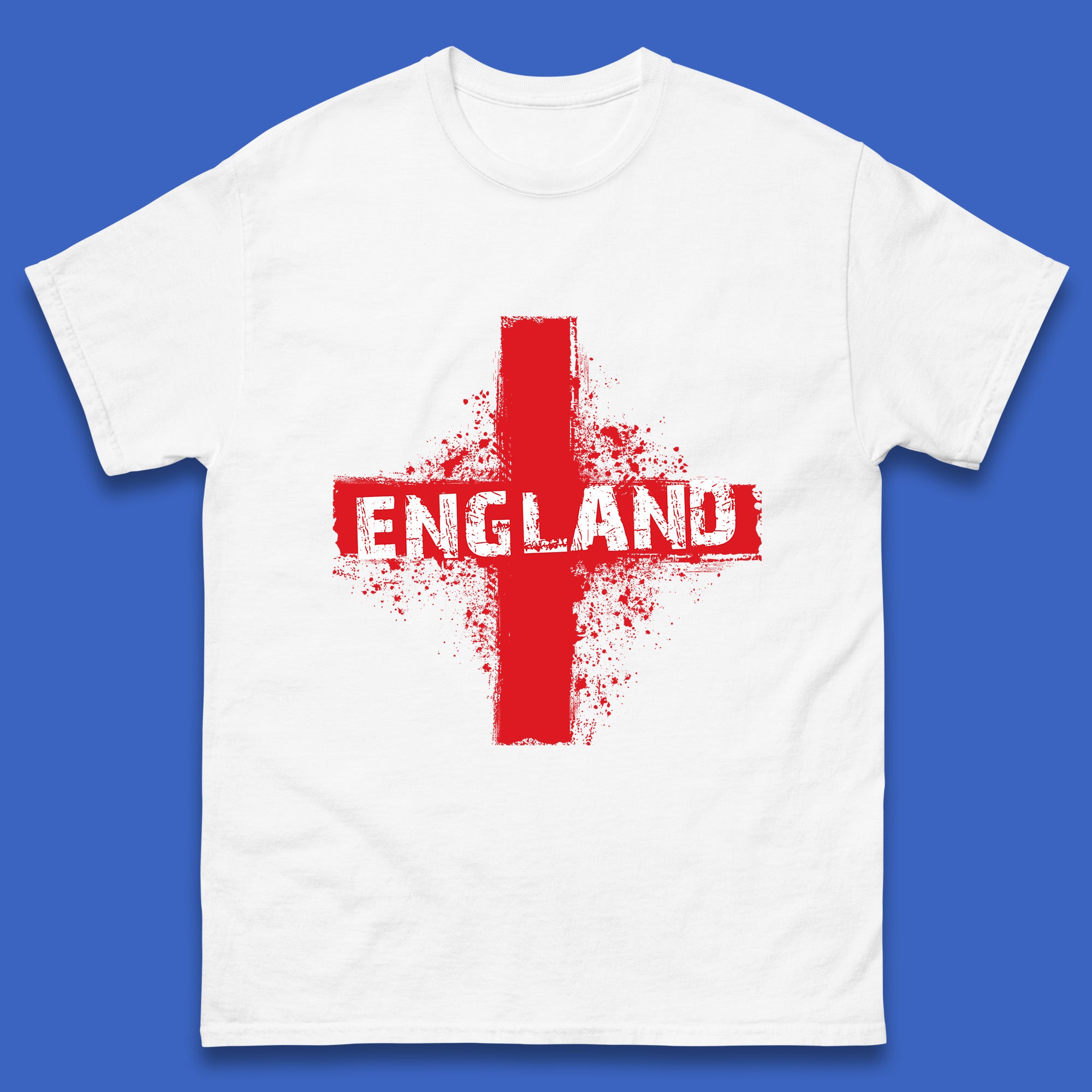 England London St. George Cross Flag England Cross Sign UK Patriotism Gift Mens Tee Top 3XL