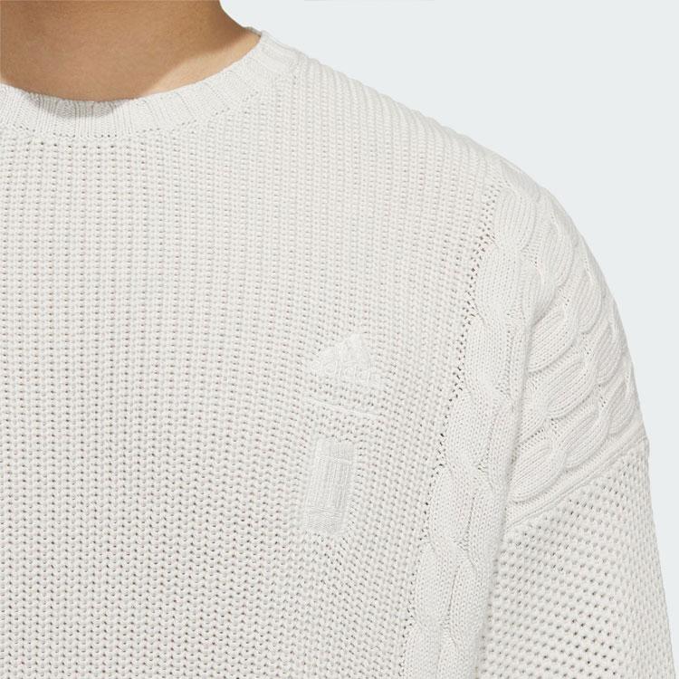 Adidas Wuji Series Sweatshirt Long Sleeve Sports Knitwear Men Tops Trace-Grey IP5001