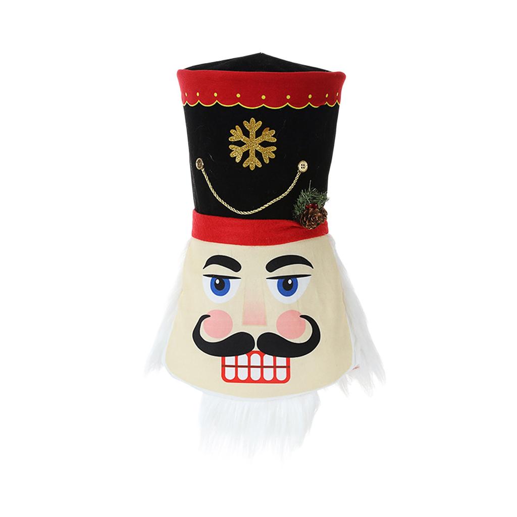 Christmas Decorations Christmas Tree Top Walnut Soldier Hat Decoration Supplies