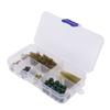 71Pcs/7Set Anti Tangle Sleeves Side Bends Kit Durable Swivels Carp Fishing Accessories Kit