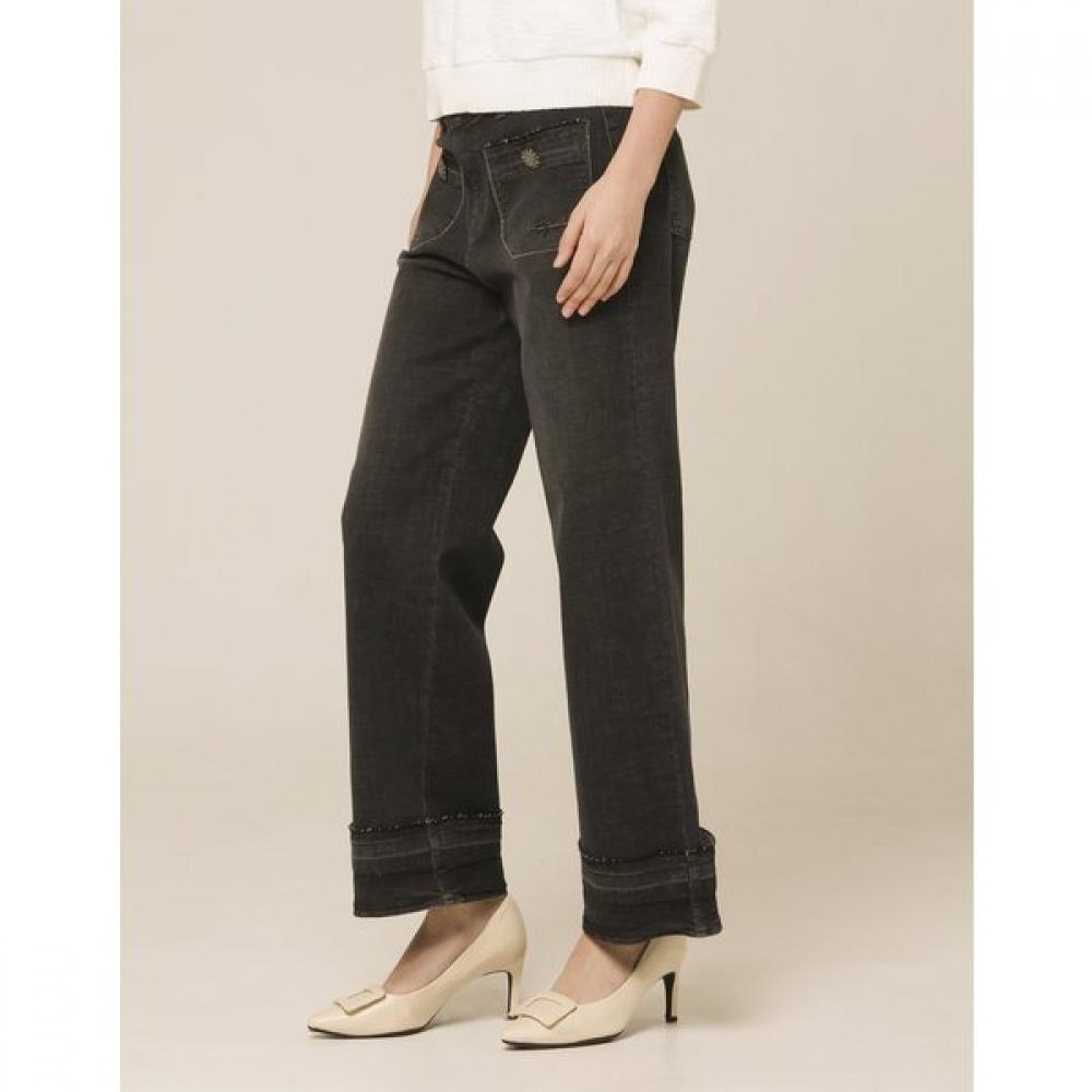 Son Jung Wan Roll Up Washing Denim Pants Zjl6161071