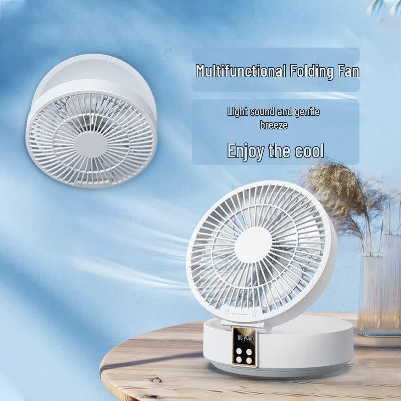 ZISIZ Folding Wall-Mounted Desktop Circulation Fan