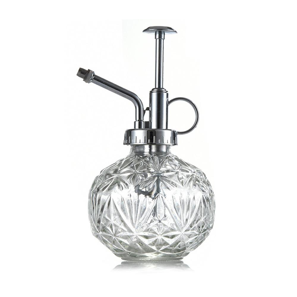 Embossed Glass Plant Sprinkler Kettle Candy Colored Watering Pot Watering Spray Bottle  Garden Tool