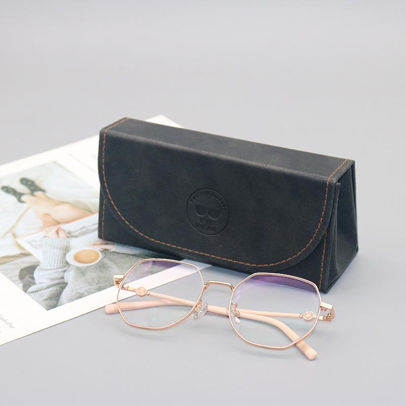 Retro Leather Unisex Sunglasses Case - Portable, Pressure-Resistant, and Fashionable Storage Solution