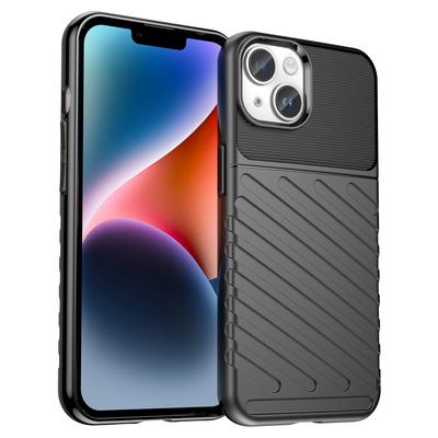 Panzerhülle Etui für iPhone 14 Plus Thunder Case - schwarz