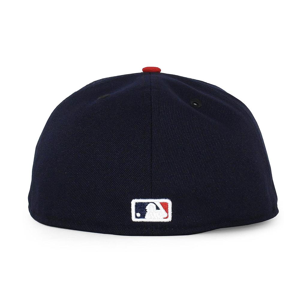 [New Era] 59FIFTY Boston Red Sox [MLB ON-FIELD AUTHENTIC GAME FITTED CAP] BOSTON RED SOX Navy Hat 5950 (7-38 (approx. 58.7 Cm)) [Used]