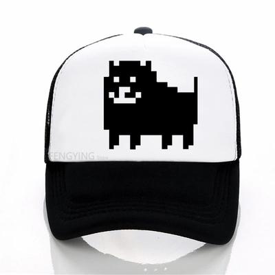 Undertale Baseballkappen Mode Lässig Verstellbar Snapback Hut für Unisex Damen Outdoor Sommer Netz Sonnenhüte
