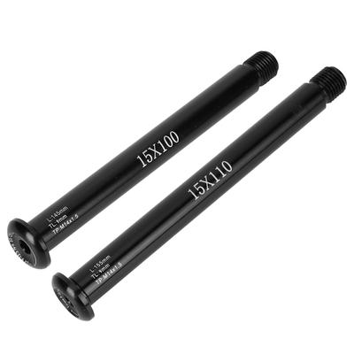 Vorderradgabelachse Schwarzes Aluminiumlegierung-Nabenrohr Thru Shaft Boost für RockShox Mountain