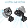 Adjustable Angle Fish Tank Cooling Fan Quiet Single Head Aquarium Chiller Fan Low Noise Energy Efficient Temperature Control