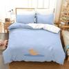 Anime Quackity Duck Beding Set Young Boys Young Girls Twin Quen Sized Dimensions Soft Duvet Cover Pilowcase Bed Young Boys Adult People Fashion Home