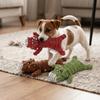 Stuffed Animal Corduroy Plush Dog Toy Stuffed Pig Bear Dog Play Toy  Interactive Training Game