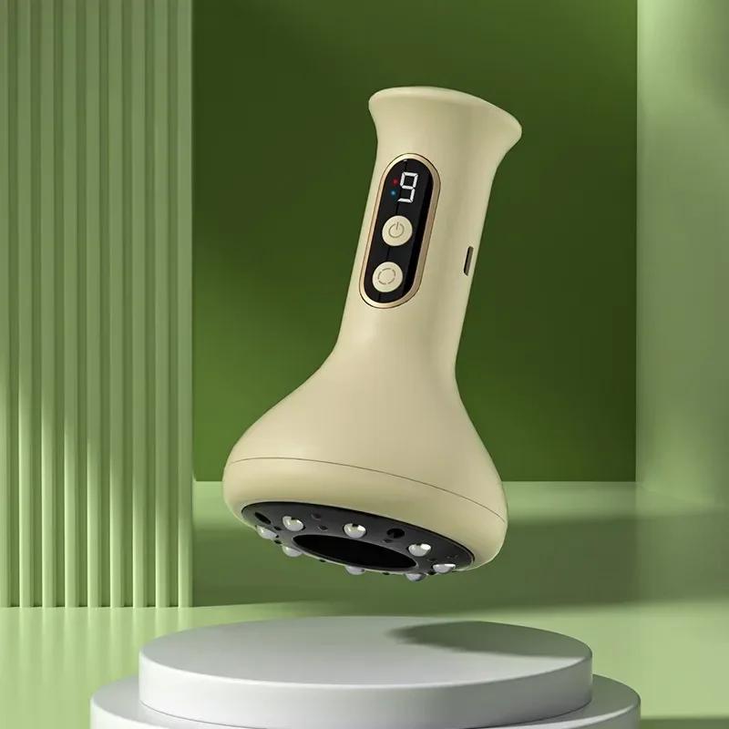 Intelligent Heating Scraping Instrument Electric Cupping Device Negative Pressure Vacuum Suction Beauty Healthy Body Massage