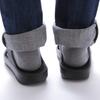 Foot Arch Thick cm [KUROO] Slippers, Sandals, Release, Support, Sole, Unisex, Black, 24.5~25.5