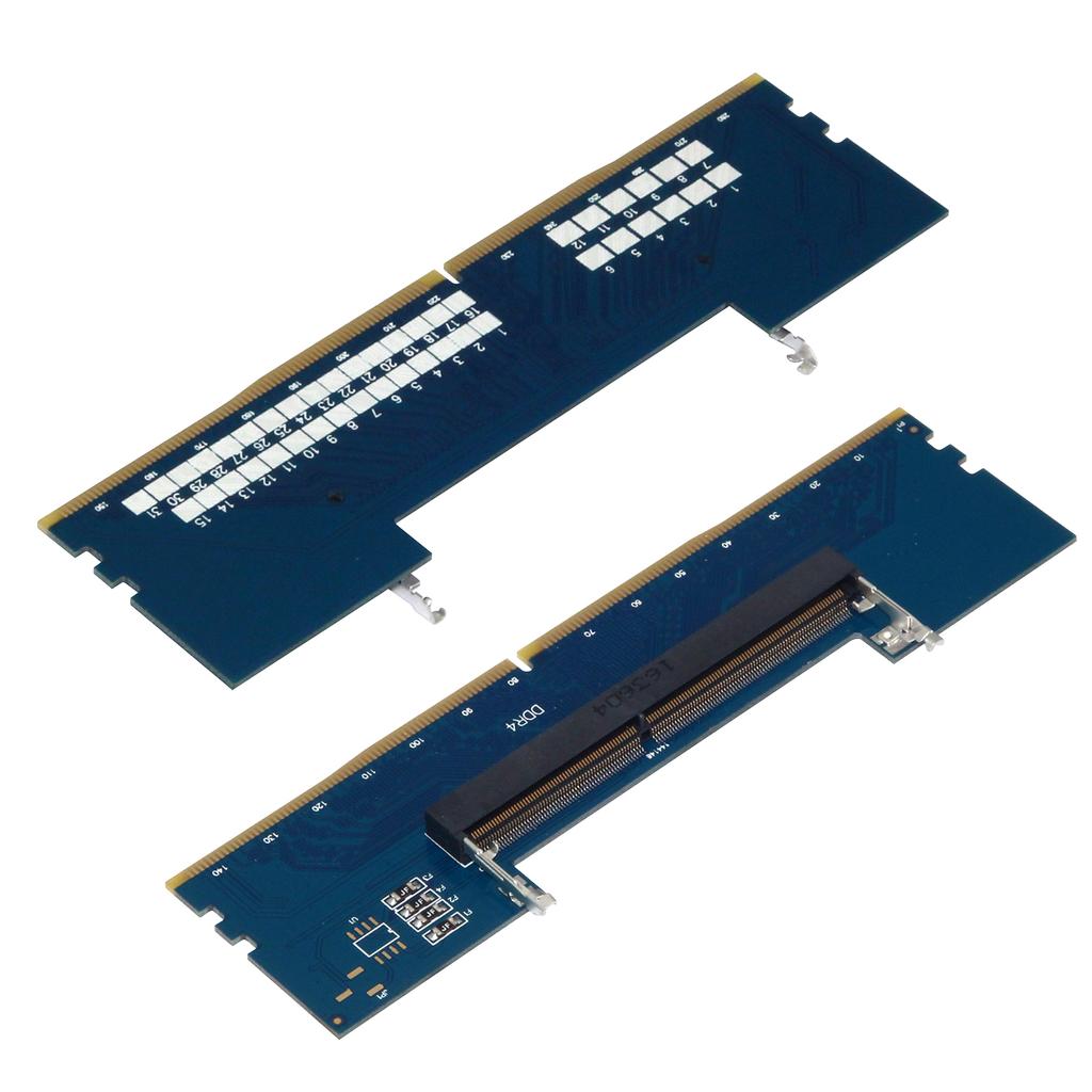 Laptop DDR4 SODIMM To Desktop DIMM Memory RAM Connector Adapter 3200/2666/2400/2133MHZ Memory Adapter Card