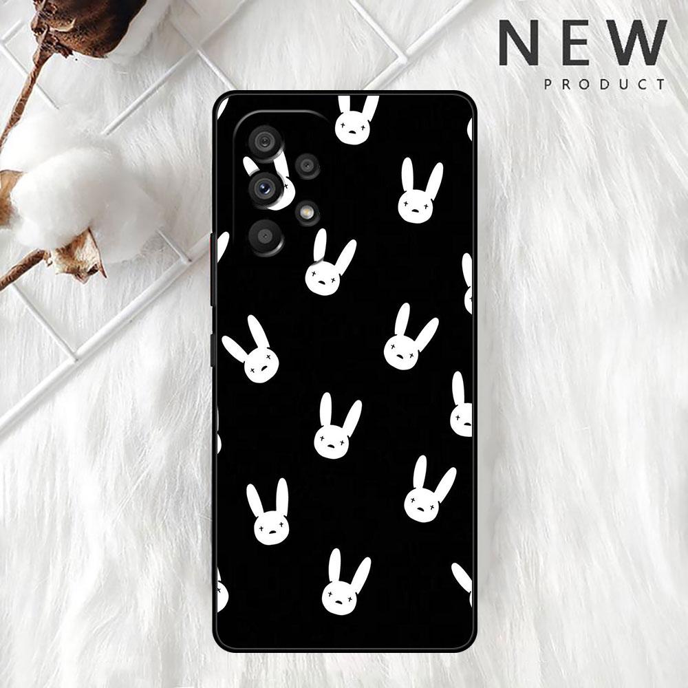 Anime Bad Bunny Cover For Samsung Galaxy A52 A12 A51 A32 A21s A71 A32 5G A12 A22 A53 A31 A13 A72 A02s A41 A03 A04 Phone Cover