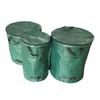 Green Garden Leaf Storage Bag with Lid - Agricultural and Forestry Use