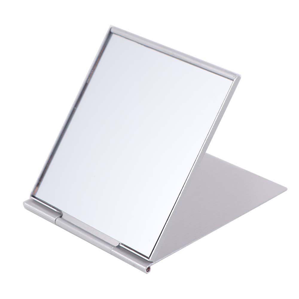 Rectangle Makeup Mirrors Foldable Pocket Mini Mirror Decorative Folding Mirror Ladies Girl