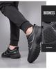 2025 Spring/Summer Men's Breathable Mesh Training Shoes - Lace-up Outdoor Fitness Sneakers