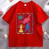 Colorful Cryptids Unisex Tshirt Funny Dinosaur Cotton  Short Sleeve T Shirt High Quality Breathable Basic Tshirt Male Clothing