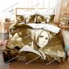 3D Printed Anime Attack on Titan Bedding Set Duvet Cover Bedroom Comforter Single Twin King _Size Quilt Cover Home Textiles