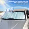 Pára-brisa do carro sombra janela sombra dobrável viseira de sol capa de carro apto para chrysler 300c 2004-2010 acessórios interiores
