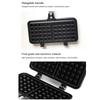 Cast Aluminum Waffle Baking Pan Rectangle Waffle Maker Machine Easy Clean Waffle Mold Pan  Baking