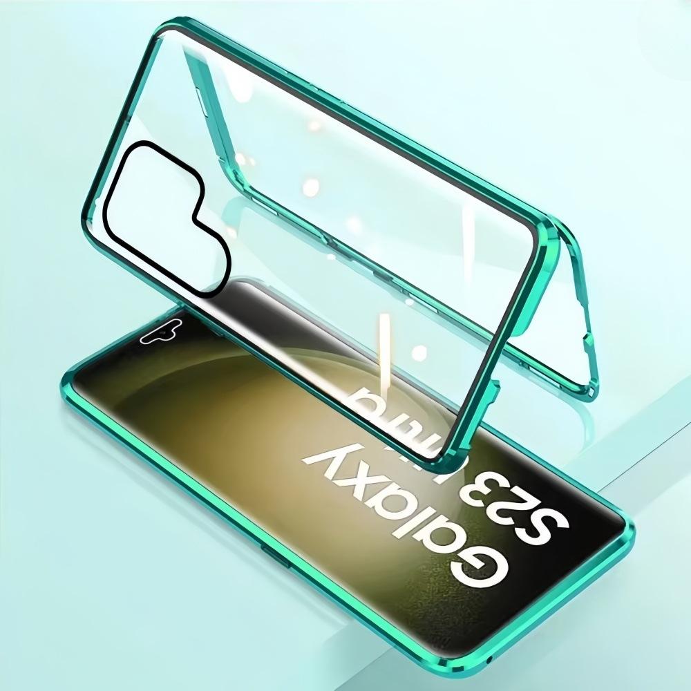 Geeignet für Samsung S25EDGE Magneto NOTE20 24FE Metall Magnetische Saug Anti Fall Schutzhülle