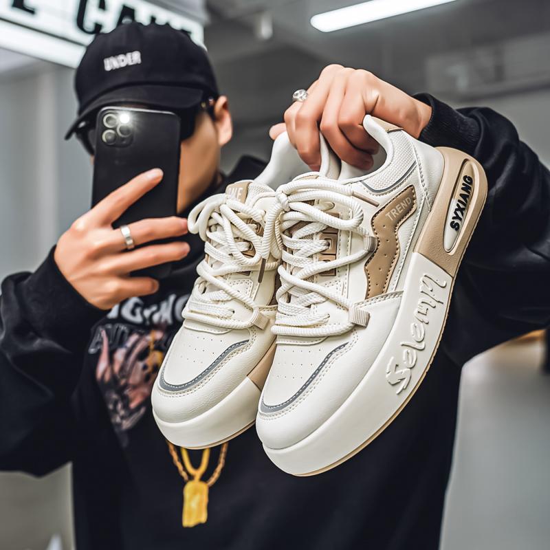 

Мужская мода, повседневная низкая обувь для скейтбординга, удобные кроссовки для мальчиков, студенты, трендовая мягкая подошва, классическая дышащая нескользящая спортивная обувь 44