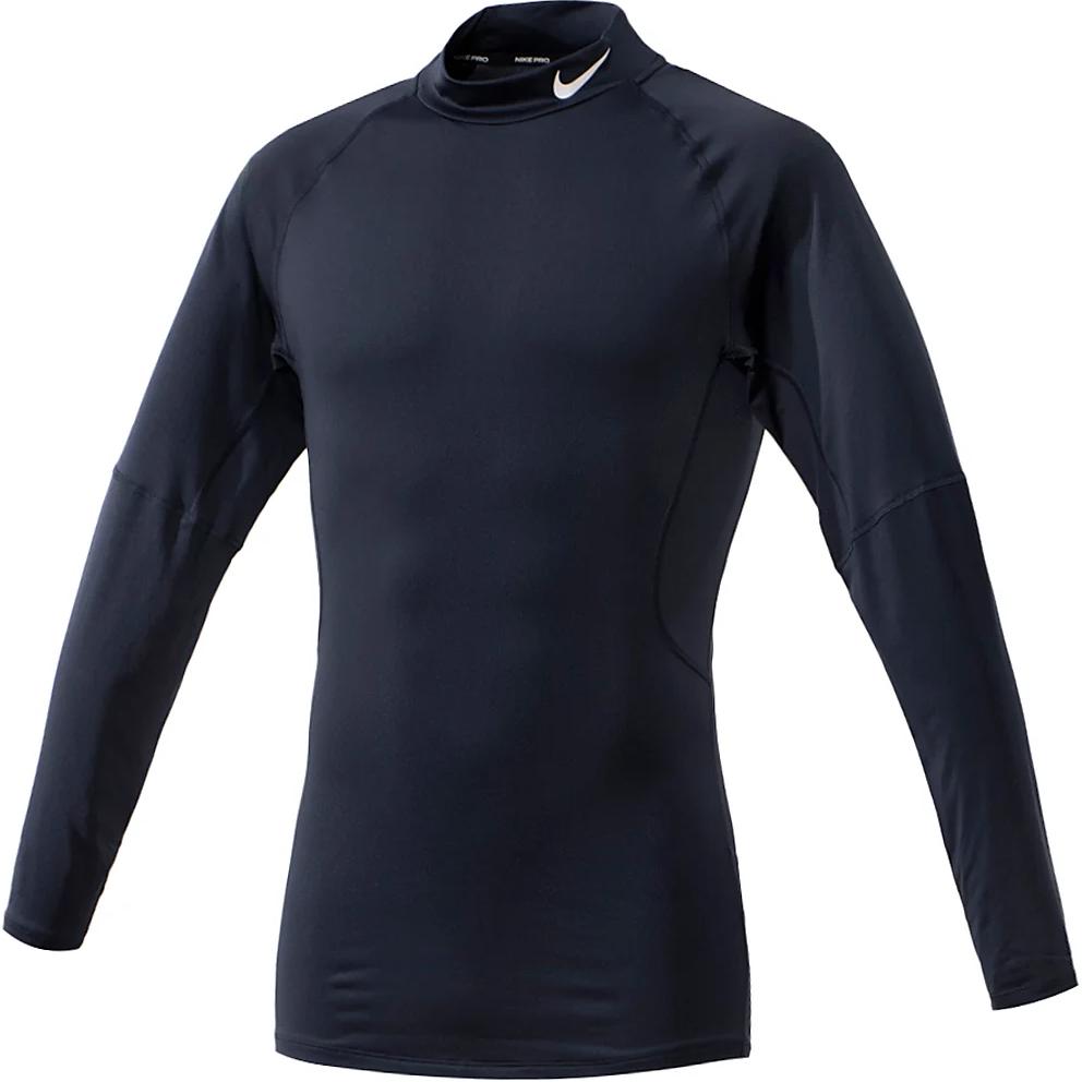 Nike T Shirts Men s Dark Blue Turtleneck Moderate FB7909-451 M