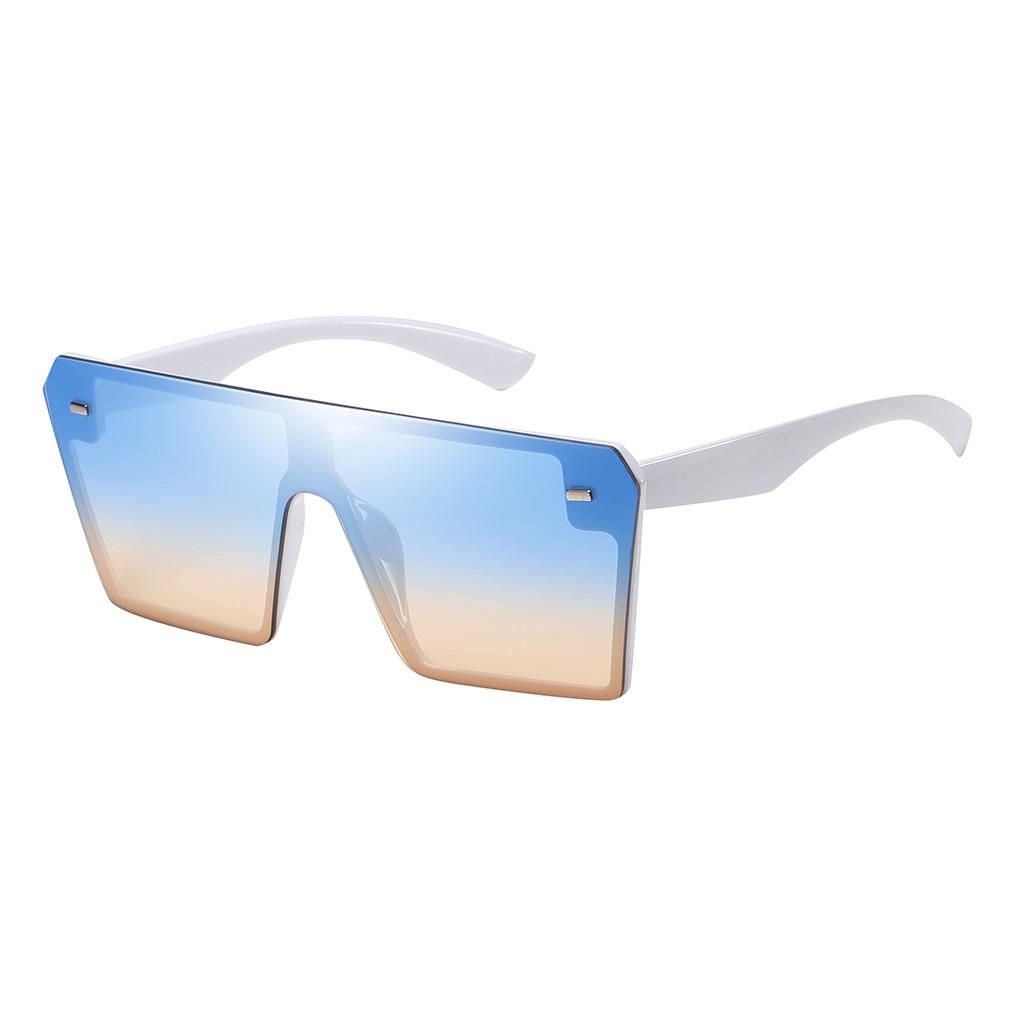 Fashion Man Women Oversize Square Sunglasses Glasses Shades Vintage Retro