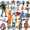 MOC Italiener Gehirnrote Bausteine Set Tralalero Tralala DIY Steine Spielzeug TungTung Sahur Konstruktionsspielzeug Geschenk für Weihnachten