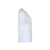 Women's Shirt Summer Casual Vacation Lace V-neck White Short Sleeve Loose Shirts for Women Elegant Tops Slim Fit Solid Color Women's Blouse New