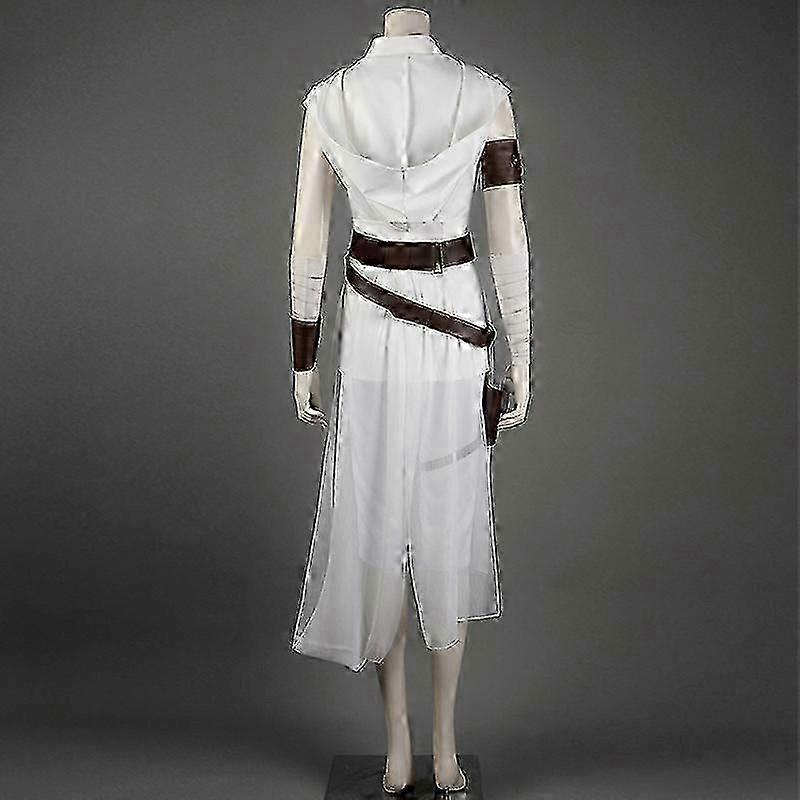 Star Wars Cosplay Costume White Full Set Halloween Fancy Dress Carnival Outfit For Women - DSW