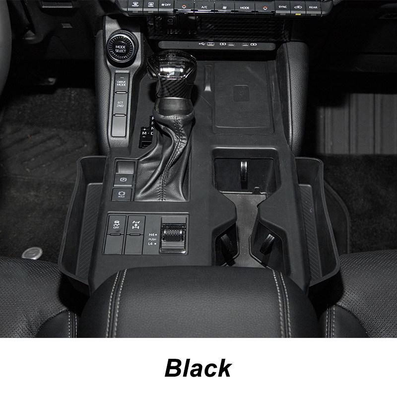 

For Toyota Prado LC250 Land Cruiser 250 2025+ Gear Panel Protector Silicone Central Control Storage Box Pad Car Accessories LHD чорний