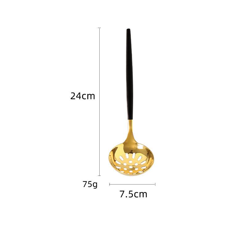 New Stainless Steel Kitchen Cooking Utensils Rice Spatula Shovel Soup Spoon Colander Household Creative Kitchenware Accessories