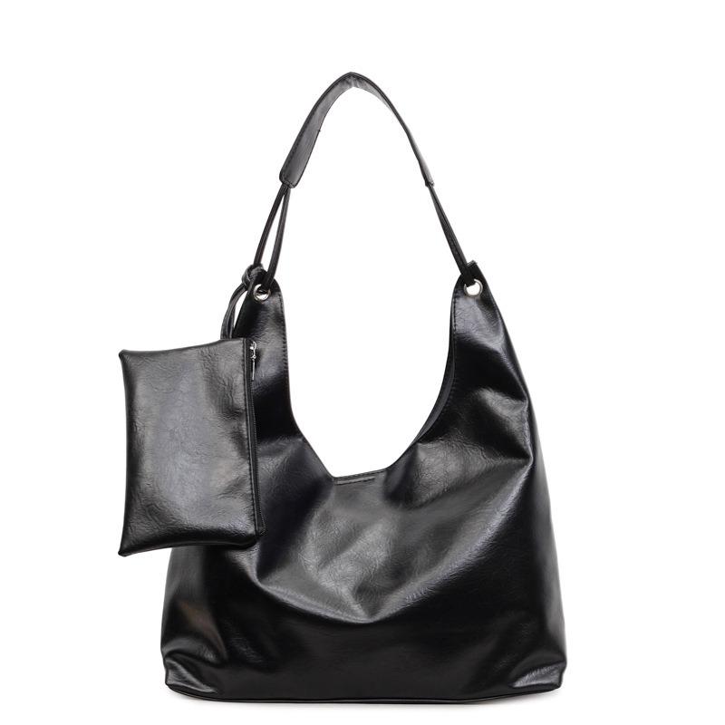 Large-capacity Underarm Bag, Single-shoulder Bag, Commuting Retro Large Bag