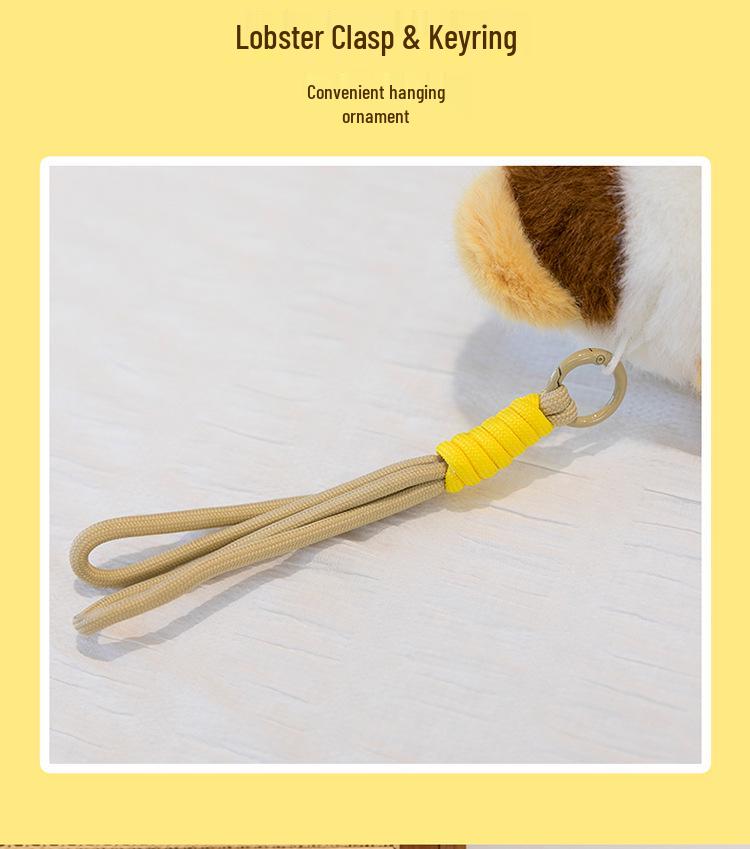 Niedlicher Cartoon Tier Plüsch Schlüsselanhänger - Tischbegleiter Serie