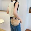 Women's Plush Handbag Autumn New Fashion Fluffy Shoulder Bag Versatile Niche Chain Messenger Women's Bag
