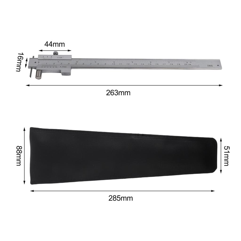 Accurate Measurement Metal Scriber Tool Stainless Steel Caliper