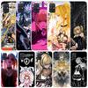 N-Note D-Death MisaMisa Soft Cover for Samsung Galaxy A12 A22 A32 A52 A72 A02S Phone Case Note 20 Ultra 10 S10 Plus A51 A71 A50S