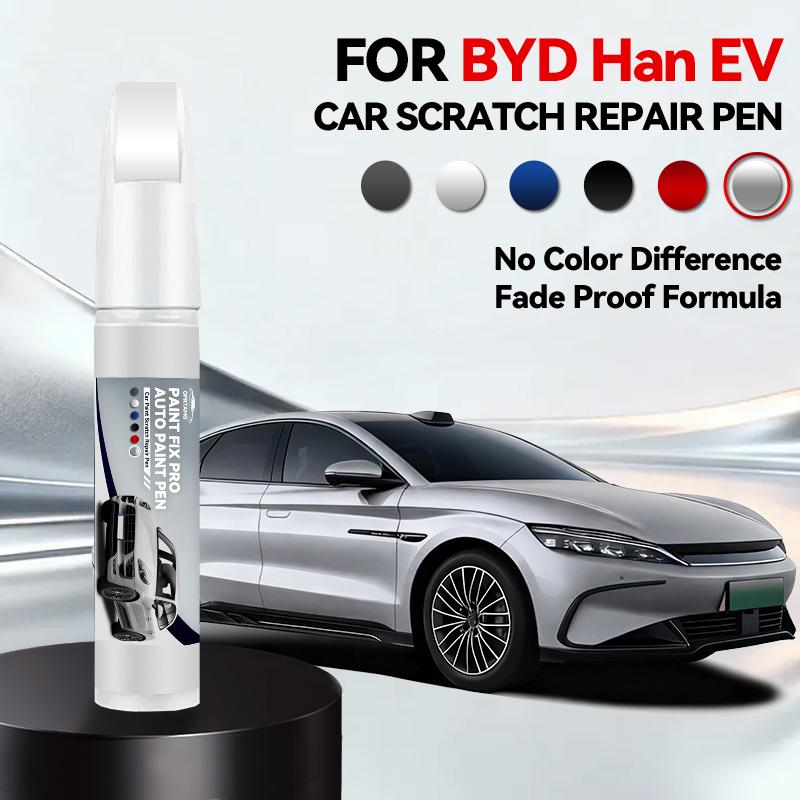 

Vehicle for Exclusive Use For BYD Han EV Drive Paint Repair Brush Touch Up Scratch Remover DIY Auto Accessories Black White срібний
