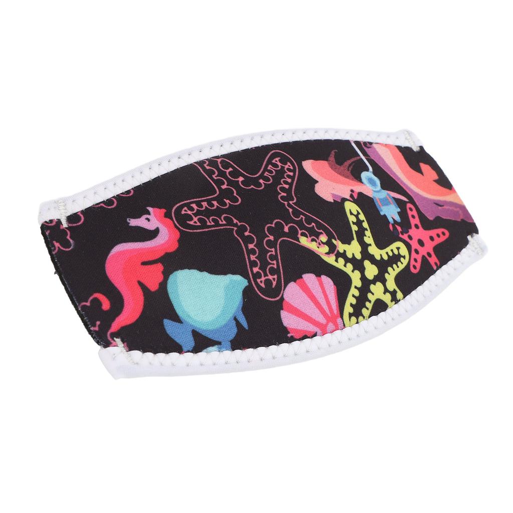 Diving Goggles Strap Cover Double Layer Neoprene Adjustable Waterproof Comfortable Goggle Hair Protector Wrap for
