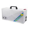 Airbrush Paint Spray booth Kit Portable Exhaust Filter Extractor Fan Set Model Turn Table Fiberglass Filter Sponges LED