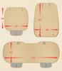 Universal Winter Warm Diamond Rear Car Seat Cover With Backrest Auto Short Plush Seats Cushions Automobile Protector...