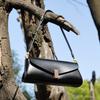 Premium Sense Niche Leather Bag Women'S Tide Versatile Shoulder Messenger Bag Commuter Underarm Bag Tide