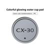 For Mazda Luminous Car Coaster Water Cup Holder Pad Anti-slip Mat 3 4 5 6 7 Atenza Axela Demio CX3 CX5 MP MS CX4 FF3