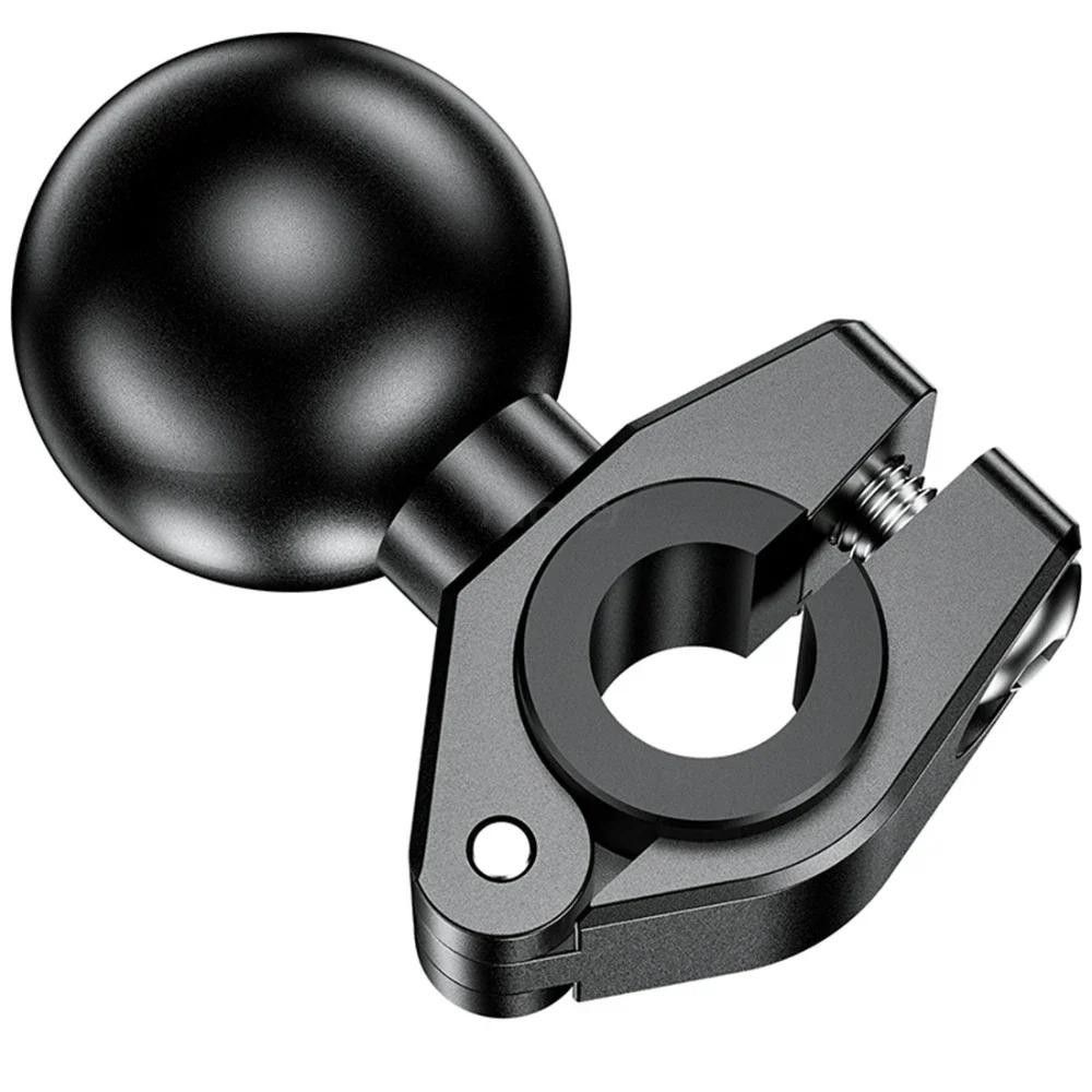 1 Inch Ball Head Mount Adapter Motorcycle Bicycle Clip Clamp Rearview Mirror 25mm/17mm Ball Bracket Holder Mounts Accessories