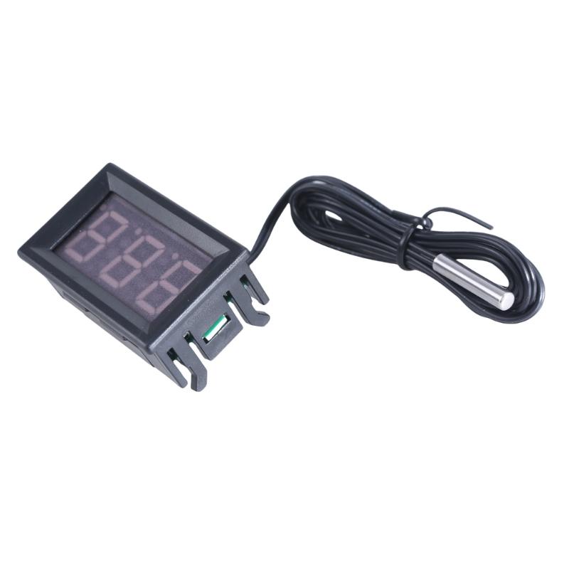 Universeller hochpräziser eingebetteter Temperaturanzeige-Monitor, Temperaturmessgerät-Tester mit Sensor für Werkstätten, Anlagen